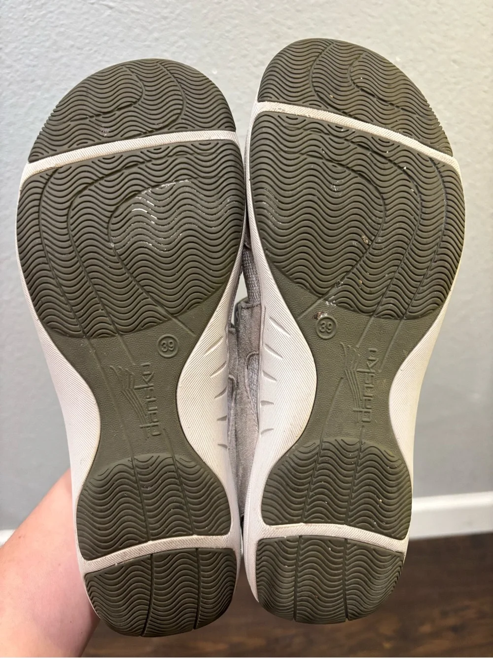Dansko Neutral Beige Mary Jane Flats with Strap